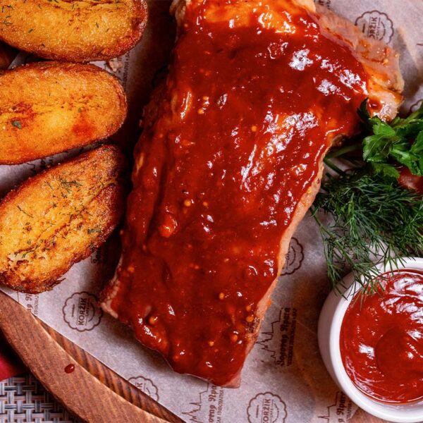 Рёбрышки свиные BBQ